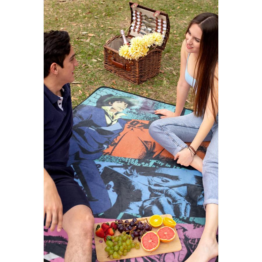 シュールエンターテインメント カウボーイビバップアゲット ウォールスクロール スーパーソフト プラッシュフリース スローブランケッ 並行輸入品