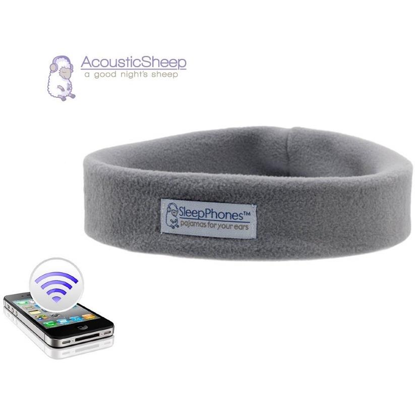 (未使用･未開封品)　スリープフォン ワイヤレス (Bluetoothヘッドフォン) ブルーM　ブリーズ (Breeze)素材 qdkdu57 ヘッドホン 折りたたみ ヘッドフォン Bluetooth接続 3.5mm MP3