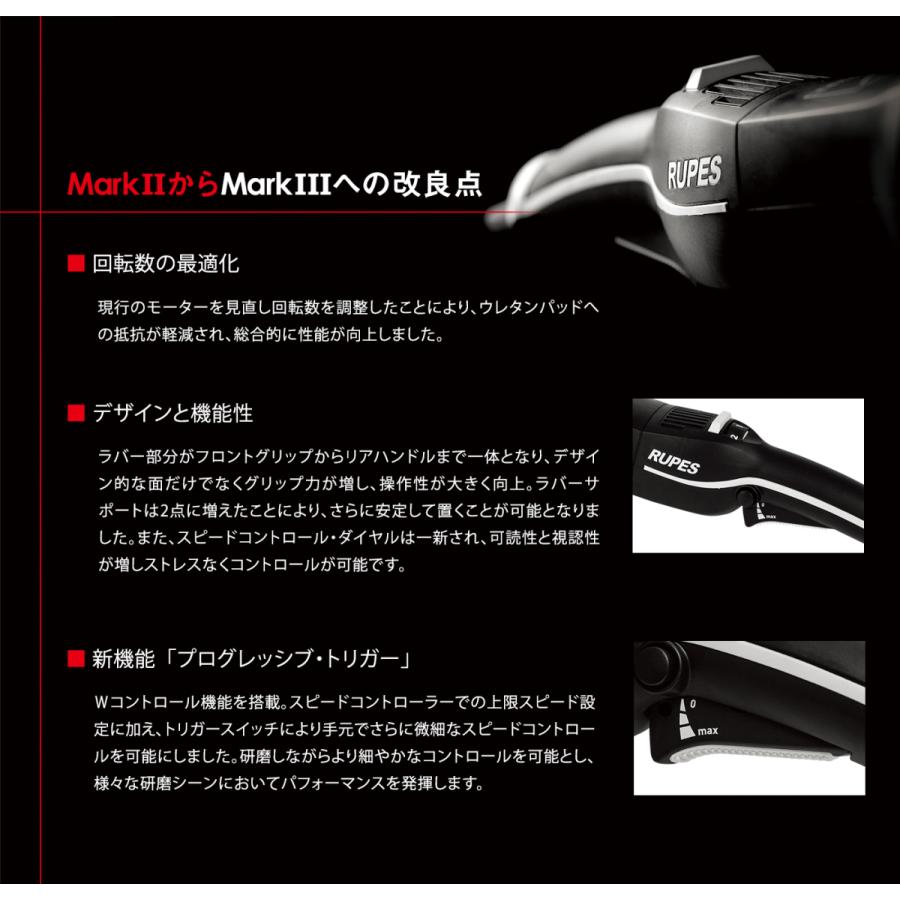 ルペスRUPES LHR15 MarkIII 純正コードクリップ付き AW独自1年保証付き RUPES LHR15 MarkIII MARK3 MK3 ルペス マーク3
