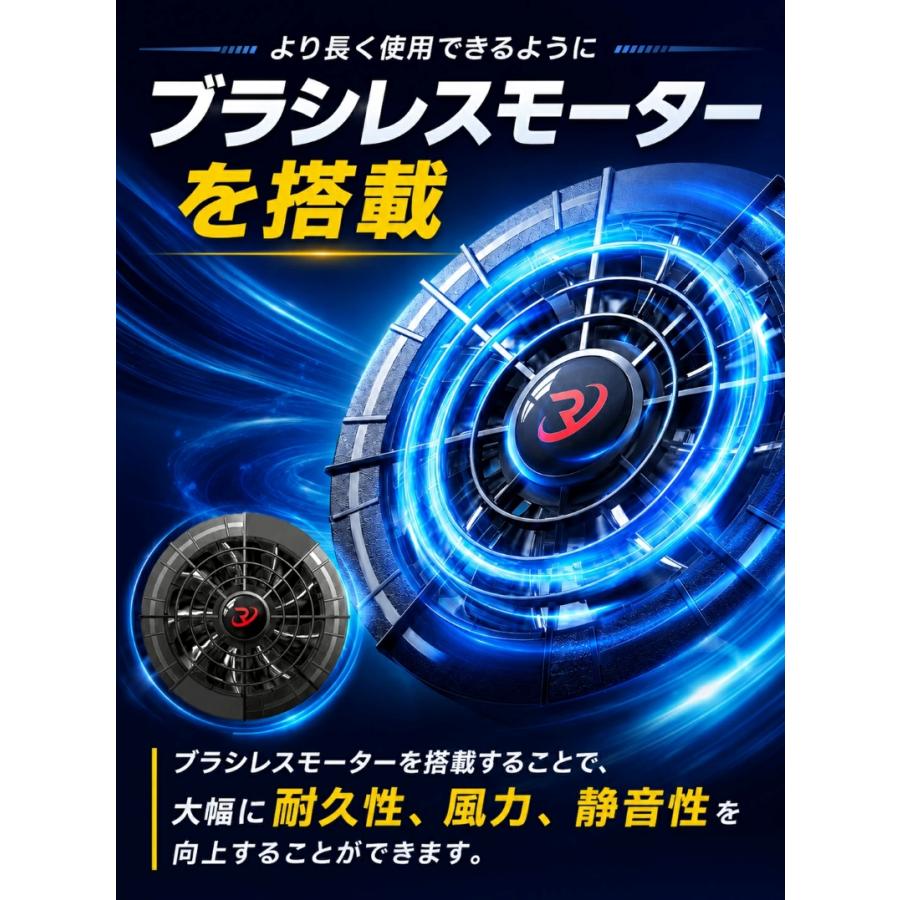 正規品】空調作業服 空調ウェア ベスト ファン付きベスト フルセット
