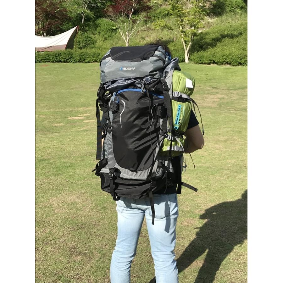 バックパック ザック 大容量 ハスキー Husky Ranis 70L リュックサック 登山用 アウトドア用 トレッキング用 旅行用 