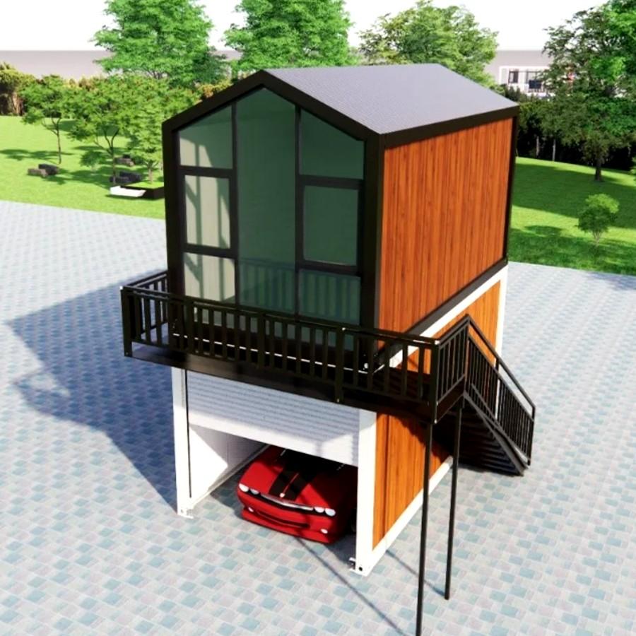 プレハブ　スーパーハウス　ハウス　72？　75？　札幌 プレハブハウス ユニットハウス 2階建て 事務所 店舗 倉庫物置 喫煙所