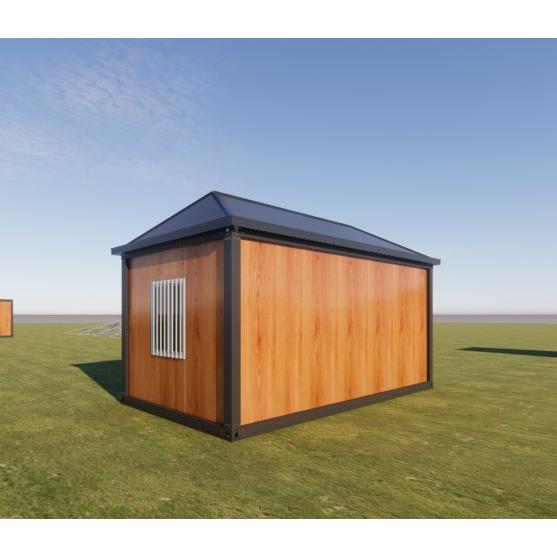 ユニットハウス プレハブ 事務所 店舗 三角屋根 雨対策 雪対策 居酒屋