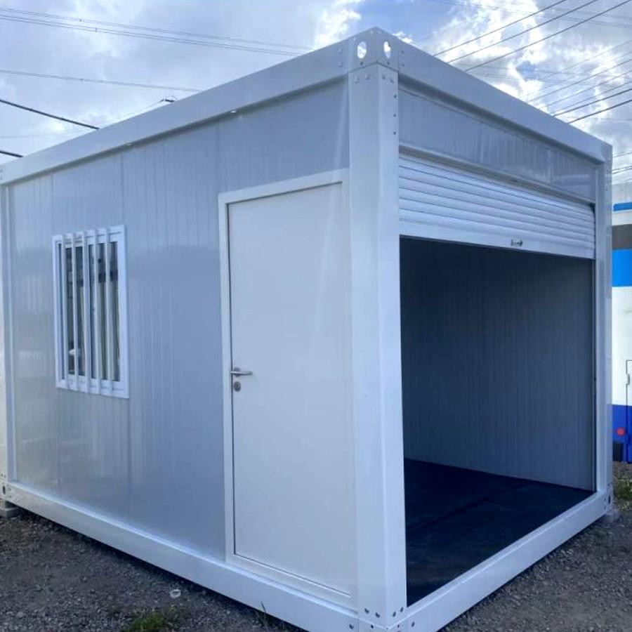ユニットハウス プレハブ 事務所 店舗 シャッター付 居酒屋 倉庫 ユニットハウス プレハブ 事務所 店舗 シャッター付 居酒屋 倉庫