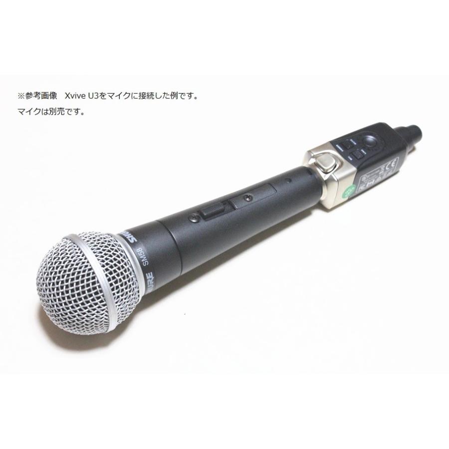 Xvive U3 エックスバイブ マイクロフォンデジタルワイヤレスシステム 