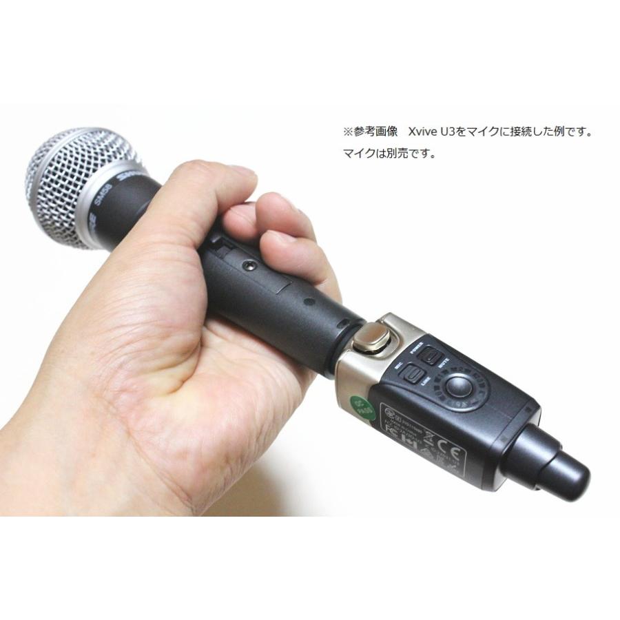 Xvive U3 エックスバイブ マイクロフォンデジタルワイヤレス Xvive U3 エックスバイブ マイクロフォンデジタルワイヤレス