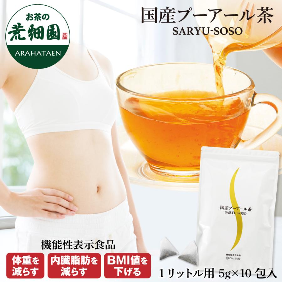 ダイエット茶 健康茶 プーアール茶 国産 プーアル茶 ティーパック