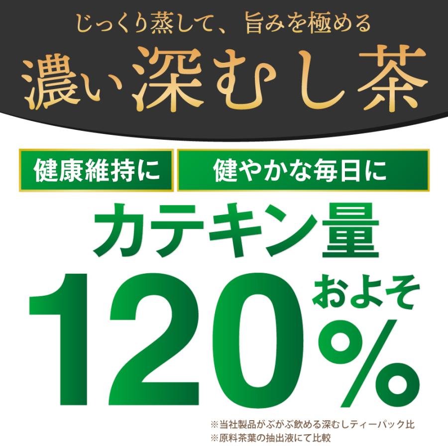 お茶 緑茶 ティーバッグ ティーパック 水出し緑茶 深蒸し茶 日本茶 濃いがぶ飲み静岡深むしティーパック 2袋 ポイント利用 ポイント消化 爆買 | お茶の荒畑園 | 02