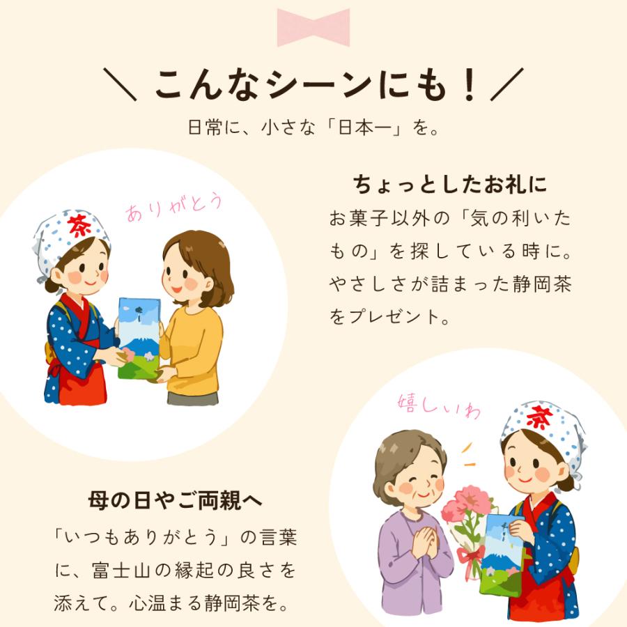 お茶 緑茶 茶葉 お茶の葉 水出し緑茶 深蒸し茶 日本茶 静岡茶 富士山パッケージ 70g 3袋 ポイント消化 ポイント利用 爆買 | お茶の荒畑園 | 09