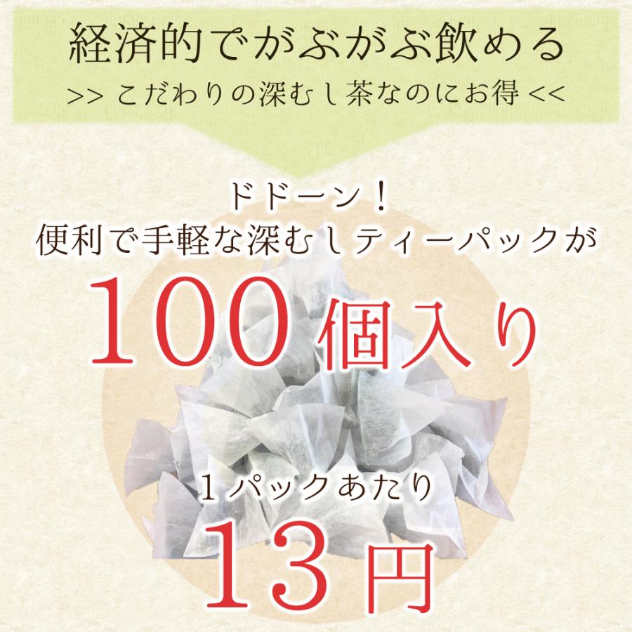 お茶 緑茶 水出し緑茶 ティーバッグ お茶パック ティーパック 深蒸し茶 静岡茶 100包 がぶ飲み深むしティーパック ポイント利用 ポイント消化 爆買 ■5812 | お茶の荒畑園 | 12