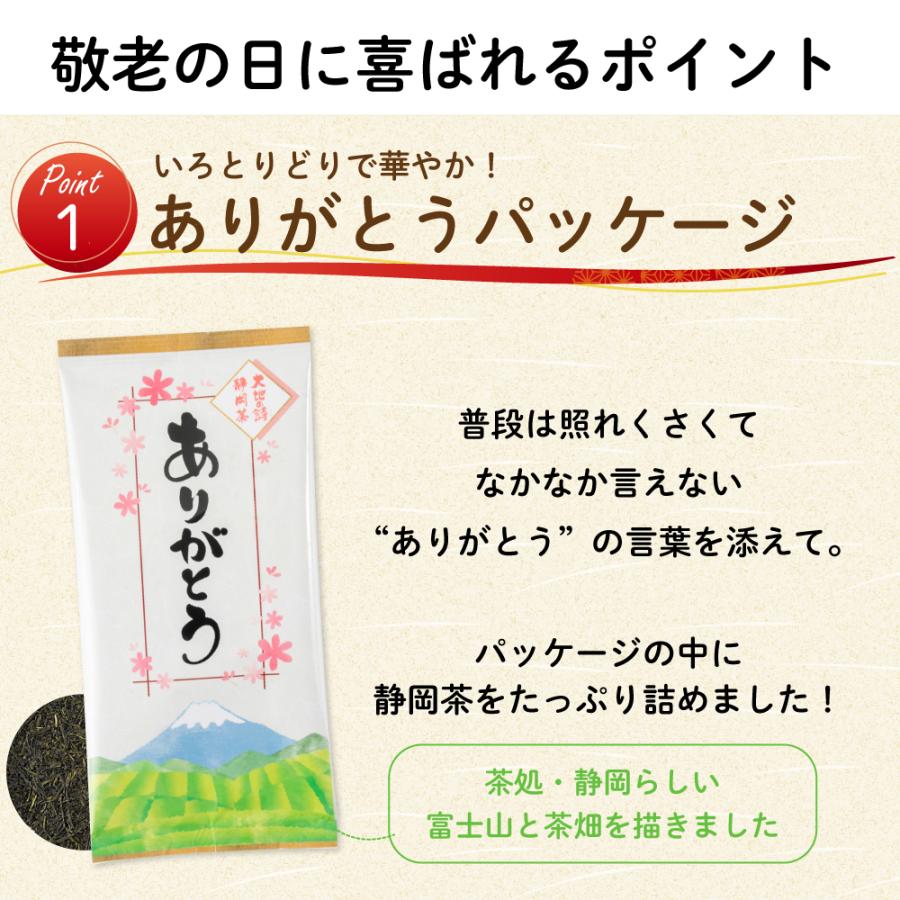 敬老の日 ギフト 早割 2026 プレゼント スイーツ お茶 緑茶 和菓子 60代 70代 静岡茶＆選べるスイーツ 茶どら・羊かん  ポイント利用 爆買 | お茶の荒畑園 | 06