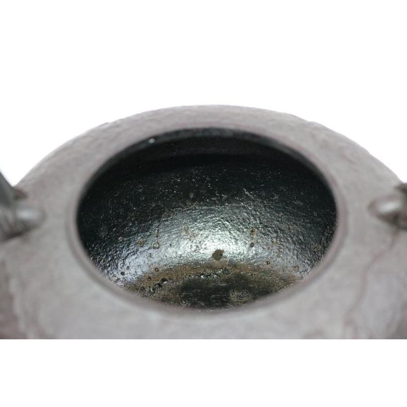 未使用品　山形県　あらい工房　荒井　幹雄作　１８型大アラレ　南部鉄瓶 未使用品 山形県 あらい工房 荒井 幹雄作 18型大アラレ 南部鉄瓶