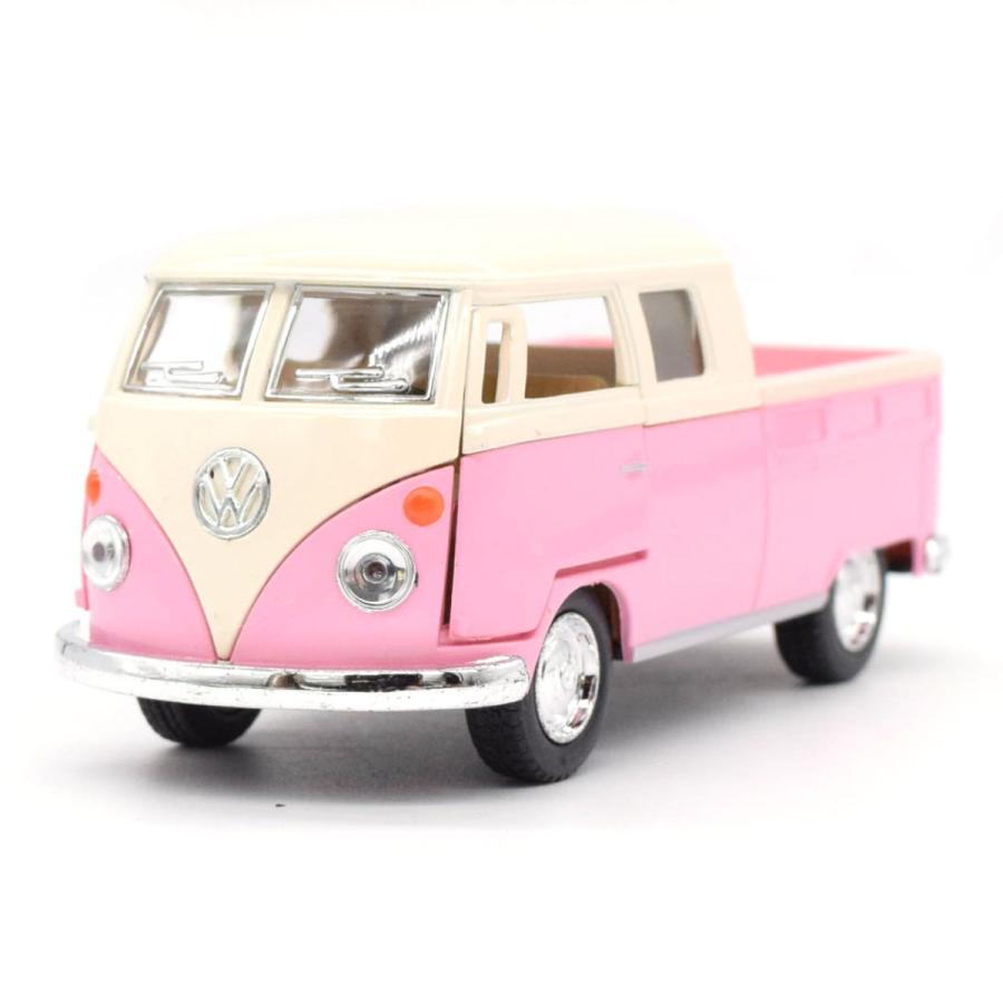 フォルクスワーゲン ピックアップバス Volkswagen Puckup Bus ピンク プルバック式 ミニカー ダイキャストカー Kinsmart キンスマート社製 1 34 Az 27 アラジンコレクション 通販 Yahoo ショッピング