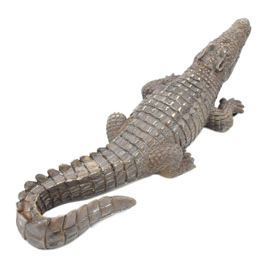 極上　ワニ　天然素材　置物　飾り物　古美術品　 置物　細密細工　骨董　ア魔除け 極上 ワニ 天然素材 置物 飾り物 古美術品 置物 細密細工 骨董
