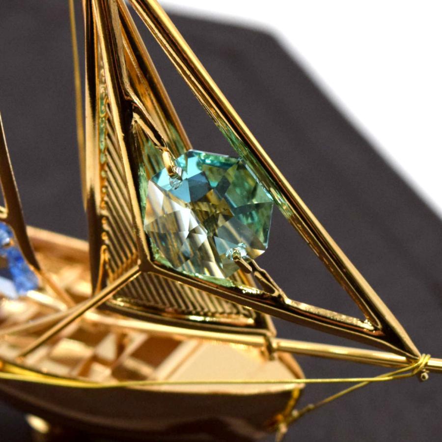 スワロフスキー　クリスタル置物　ハープ スワロフスキーオーナメント：ハープ 商品詳細 バラ雑貨 天使