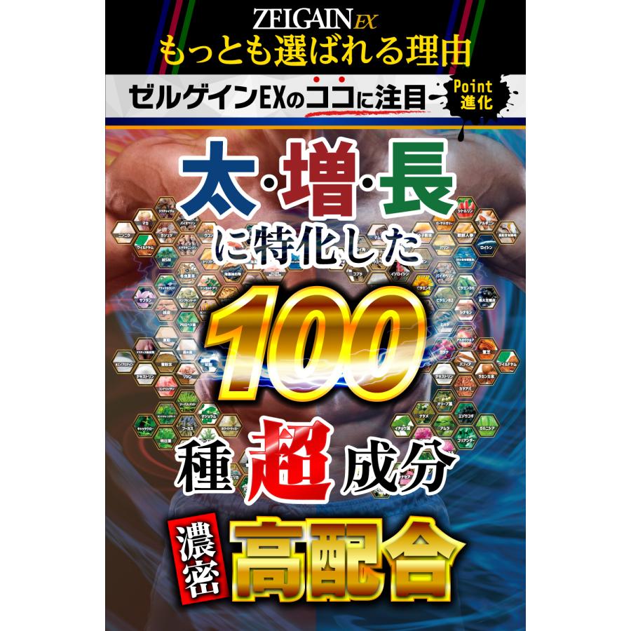 ゼルゲインEX III 増大サプリ 8冠達成 Lシトルリン Lアルギニン 2024年発売｜arak-onlineshop｜07