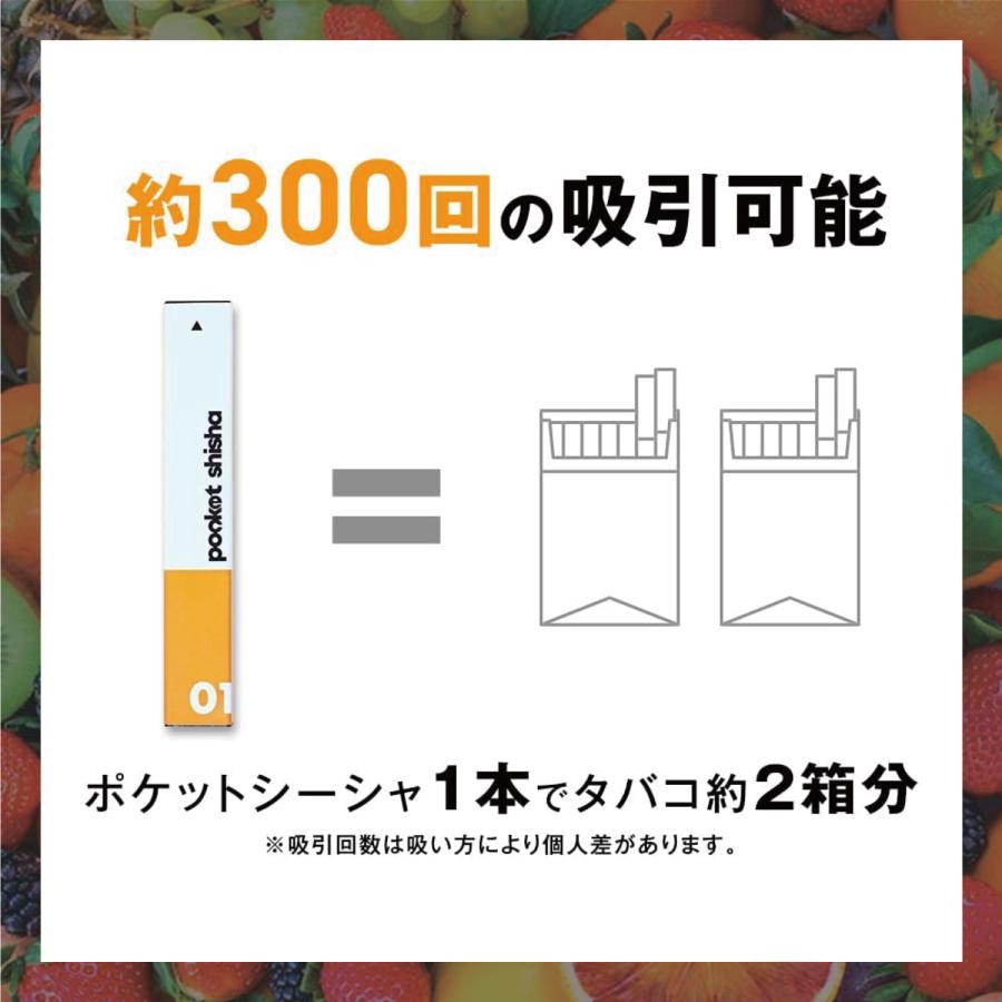 ポケットシーシャ pocket shisha 約300回 持ち運び 使い捨て