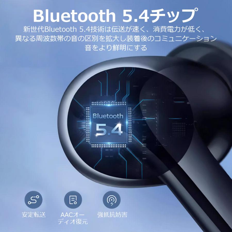 FIPRIN ワイヤレスイヤホン Bluetooth5.4 FIPRIN 7334 コンパクト 高