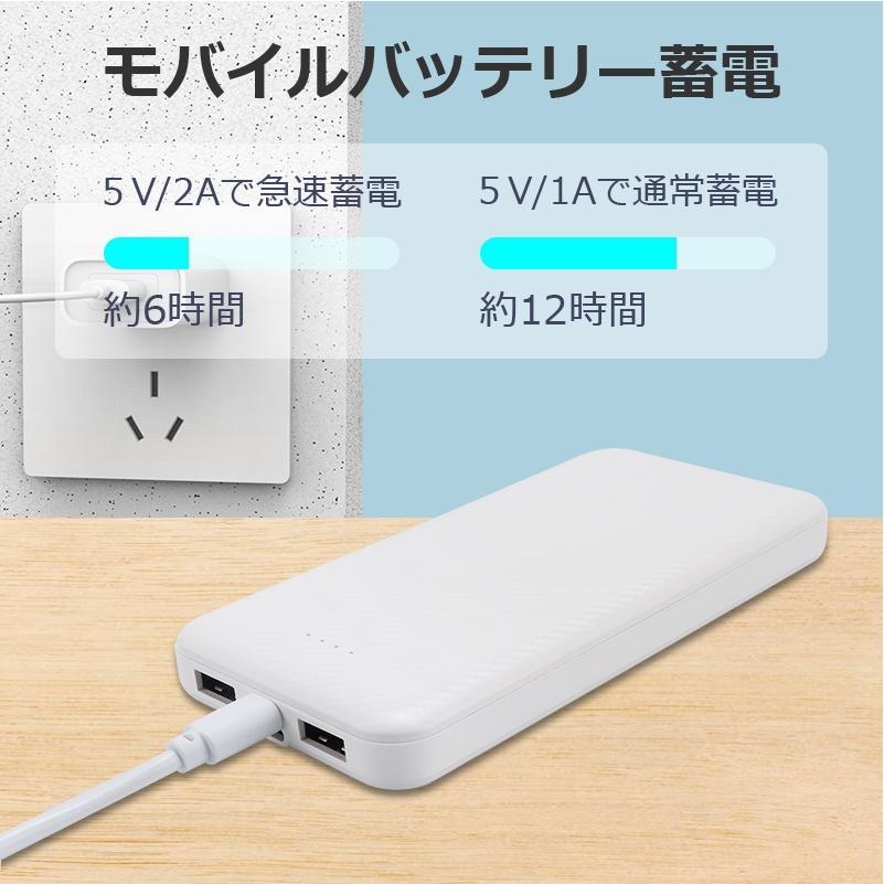 FIPRIN モバイルバッテリー 大容量 軽量 薄型 2個セット FIPRIN モバイルバッテリー 大容量 軽量 薄型 2個セット