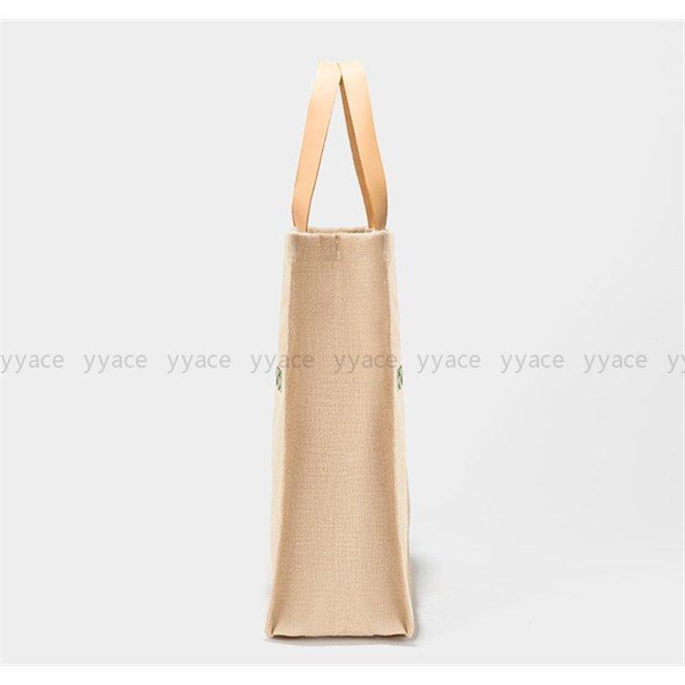 HARRODS ハロッズ トートバッグ Jute grocery shopper bag 麻 40cm×40cm aa9新川ストア