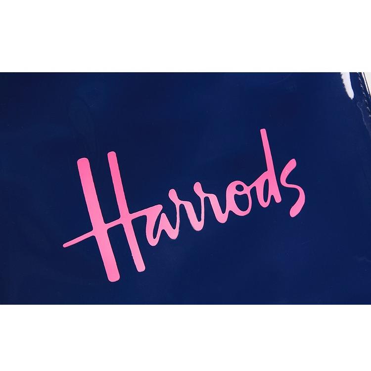HARRODS ハロッズ トートバッグ Sサイズ Mサイズ ショッピングバッグ ブルー グリーン 送料無料 harrodswe8新川