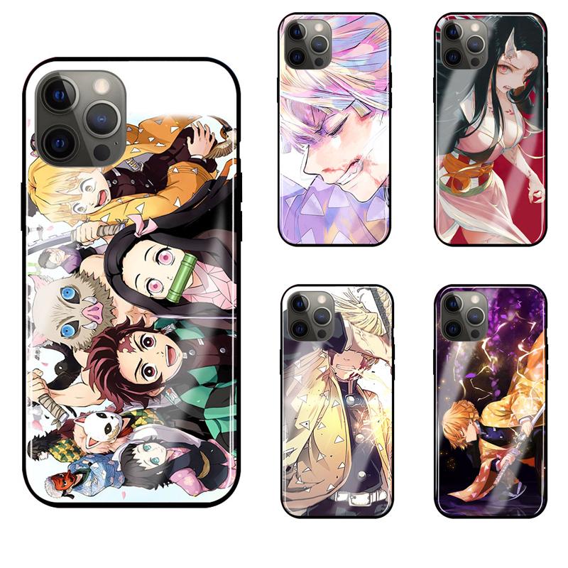 鬼滅の刃 竈門炭治郎 Iphone14 7 8 Plus Iphonex Xs Max Xr Iphone11 Pro Se 12 13 Mini 対応 スマホケース ガラス 鏡面 強化ガラス ケース Wz036 可愛いパンダストア 通販 Yahoo ショッピング