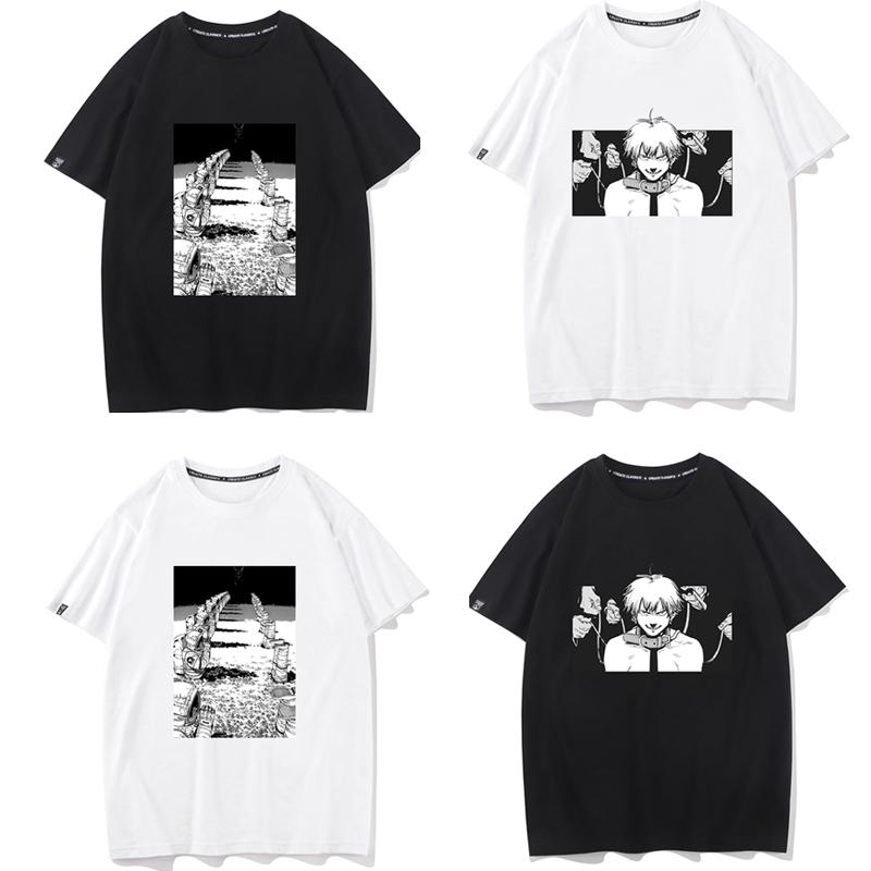 チェンソーマン Tシャツ 半袖 ジャージ プリント T Shirt アニメウエア 学生用 大人用 カジュアル ティーシャツ カットソー 大きいサイズ レディース メンズ Wz153 可愛いパンダストア 通販 Yahoo ショッピング