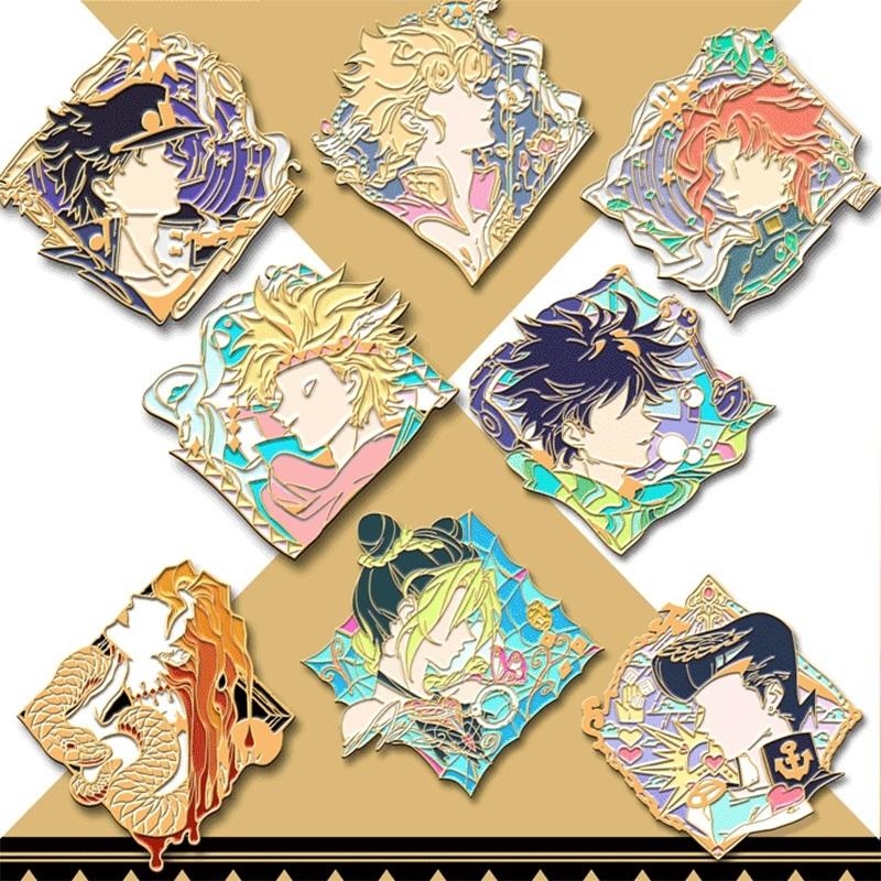 ジョジョの奇妙な冒険 Jojo 空条承太郎 花京院典明 Dio 缶バッチ バッジ ブローチ コスプレ道具 応援 グッズ 小物 かばん掛け 周辺 ギフト プレゼント アニメ Wz259 可愛いパンダストア 通販 Yahoo ショッピング