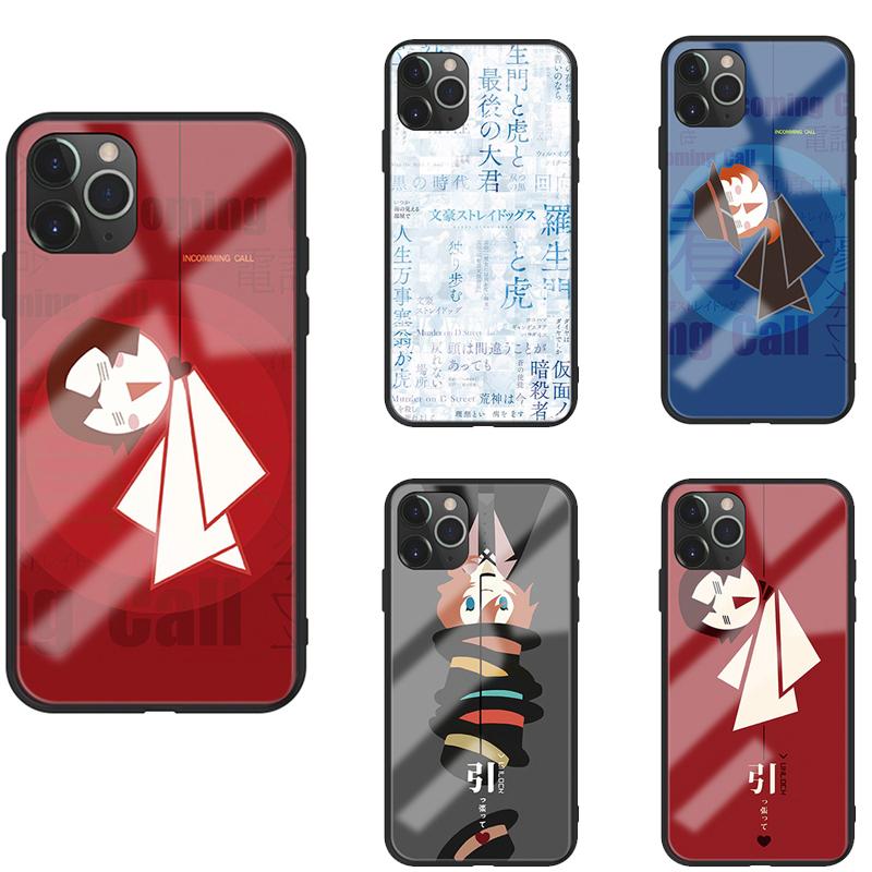 文豪ストレイドッグス Iphone 7 8 Plus Iphonex Xs Max Xr Iphone11 13 Pro Se 12 Mini スマホケース 強化ガラス Wz329 可愛いパンダストア 通販 Yahoo ショッピング