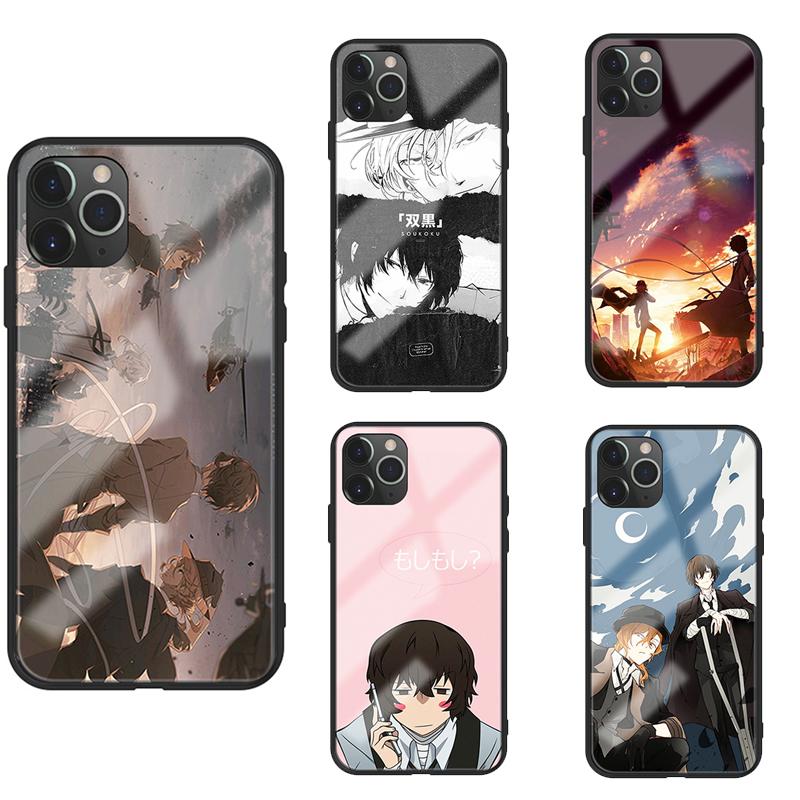 中原中也 太宰治 文豪ストレイドッグス Iphone 7 8 Plus Iphonex Xs Max Xr Iphone11 13 Pro Se 12 Mini スマホケース 強化ガラス Wz341 可愛いパンダストア 通販 Yahoo ショッピング