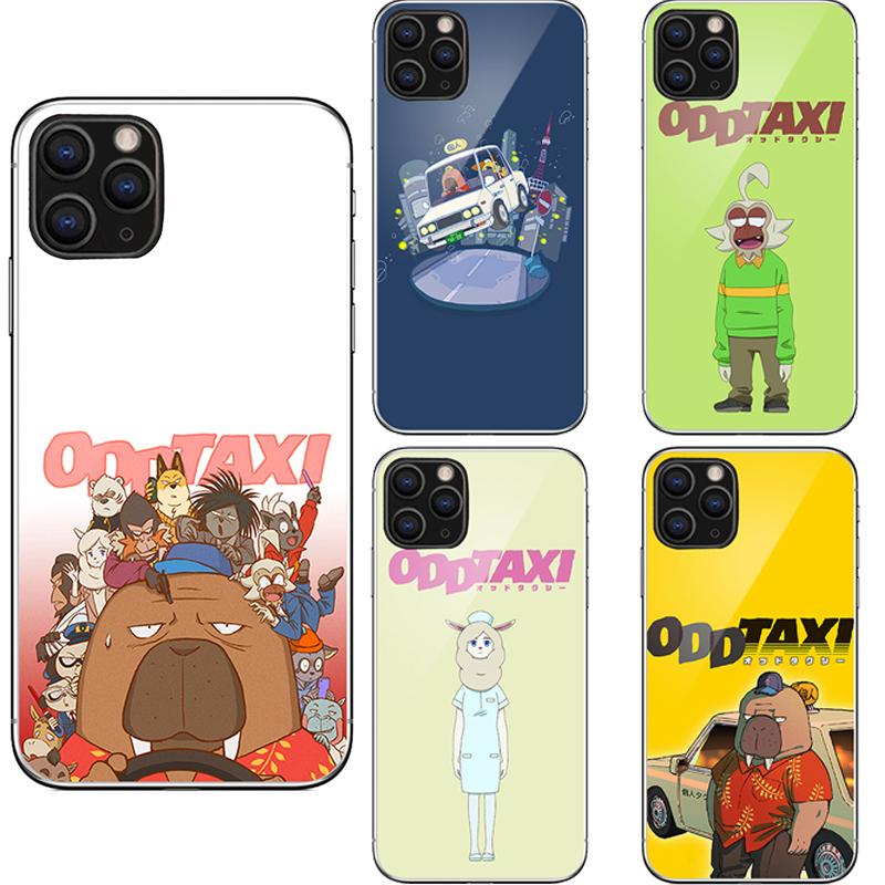Oddtaxi Iphone 7 8 Plus Iphonex Xs Max Xr Iphone11 13 14 Pro Se 12 Mini スマホケース アニメキャラ 強化ガラス ハードケース Wz596 可愛いパンダストア 通販 Yahoo ショッピング