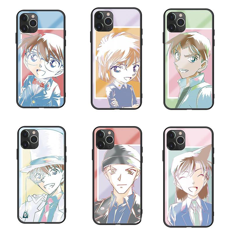 名探偵コナン 江戸川 コナン スマートフォン Iphone 6 6s 7 8 Plus Iphonex Xs Xr Iphone11 12 13 Mini Pro Max スマホケース 強化ガラス 鏡面 レンズ保護 Zt064 可愛いパンダストア 通販 Yahoo ショッピング