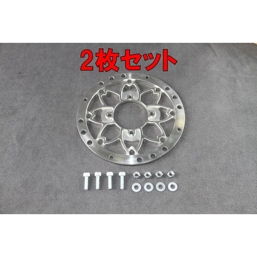2枚セット】10インチ桜柄ホイールスペーサー モンキー 2枚セット】10インチ桜柄ホイールスペーサー モンキー