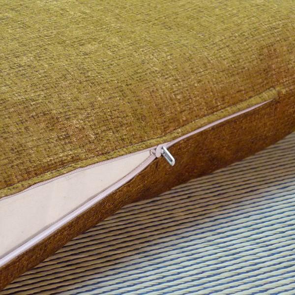 染めから縫製まで日本製の長座布団カバー 綿100％ 68×120cm 大判