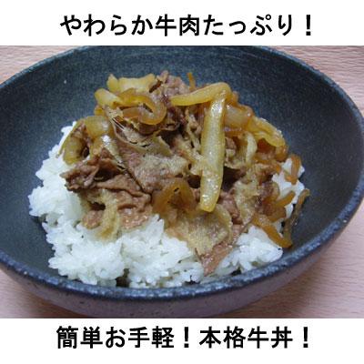 日東ベスト 牛丼の素デラックス（185g×10個） : 南越後のうまいもの