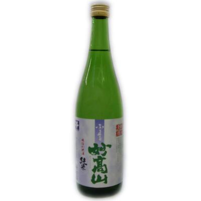 妙高山 みょうこうさん 純米 妙高山　新潟の地酒　うまい日本酒！（純米酒720ml） | ブランド登録なし