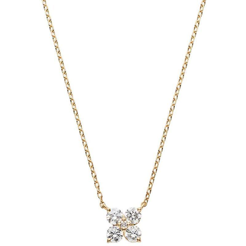 ヴァンドーム青山 VENDOME AOYAMA K18YG ダイヤモンド0.28ct カローラ ネックレス AGVN629945DI