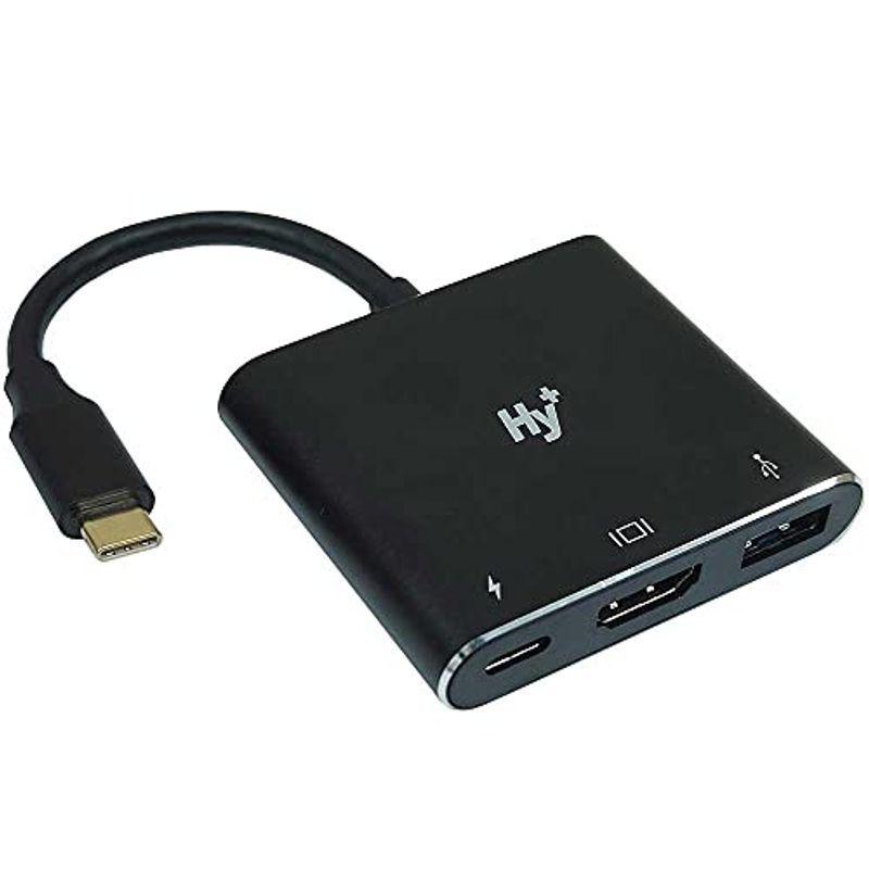 Hy  Type-C USBハブ HY-TCHD9 3in1 HDMI変換 USB接続 充電対応(Xperia5ii Xperia1ii A