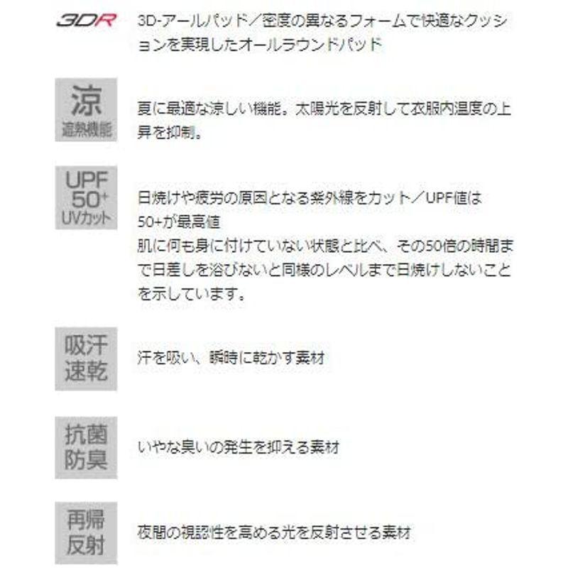 パールイズミ サイクルジャージ L228-3DR メンズ ブラック TM サイクルジャージ L228 3DR メンズ ブラック TM