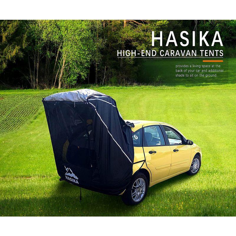 Hasika　車中泊・キャンプ・車用　カーテン　小型から中型サイズ　網戸　車用　防虫ネット　バックドア用　車　テント　虫よけ　旅行　換気　S