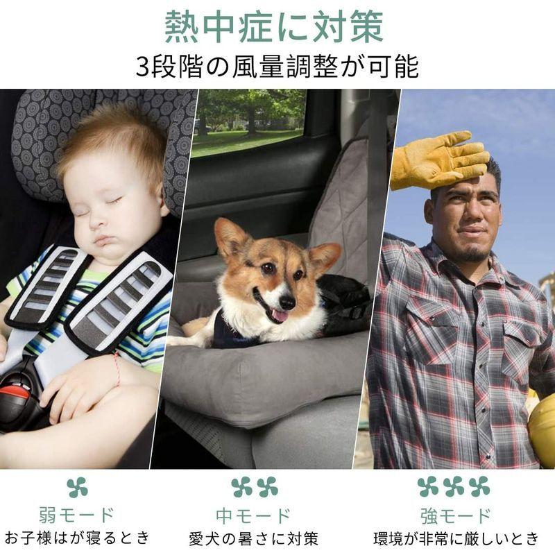 21春夏新色 車用扇風機 車載扇風機 車載ファン Diki 22年新型 車内扇風機 Usb扇風機 Usb給電 3段階風量 低騒音 回転可能 吸盤 バッ Monconseillerweb Fr