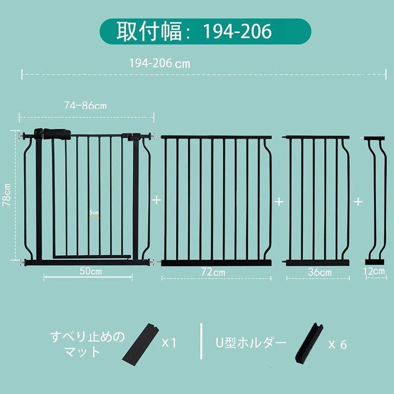 エルフ ベビー(Fairy Baby) ベビーゲート 階段上 ペットゲート ベビーフェンス 突っ張り式 オートクローズ機能 ビデオ付き 扉開 ベビー Fairy Baby ベビーゲート 階段上 ペットゲート ベビーフェンス 突っ張り式 オートクローズ機能 ビデオ付き 扉開