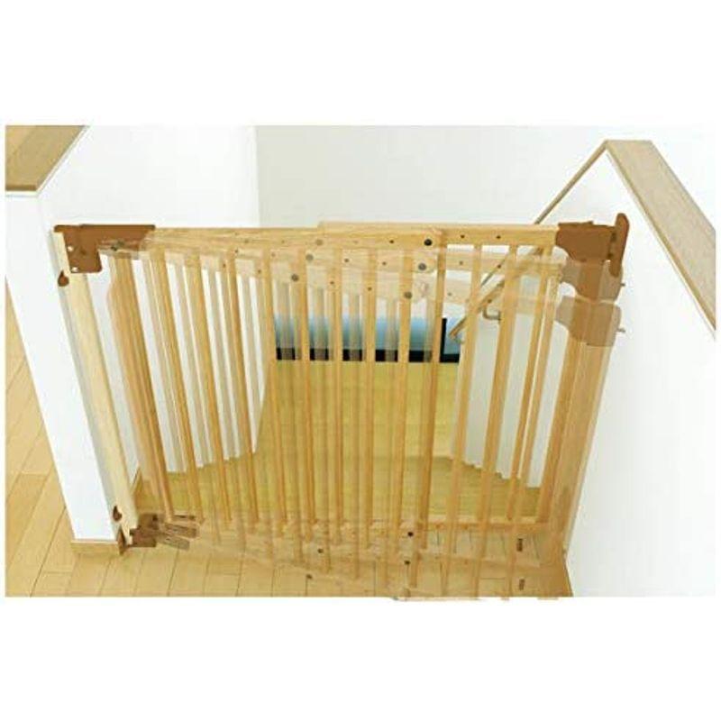 リッチェル Richell 階段の上でも使える木のバリアフリーゲート Richell 階段の上でも使える木のバリアフリーゲート