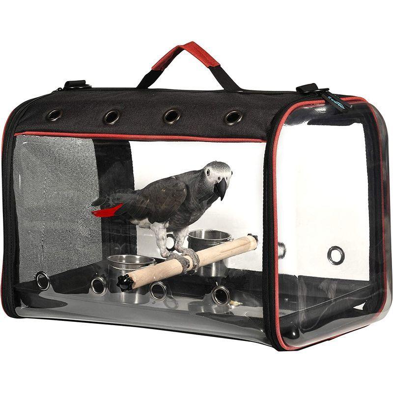 Colorday軽量 鳥用キャリーバッグ、鳥用トラベルケージ 鳥用キャリーバッグ 鳥用トラベルケージ
