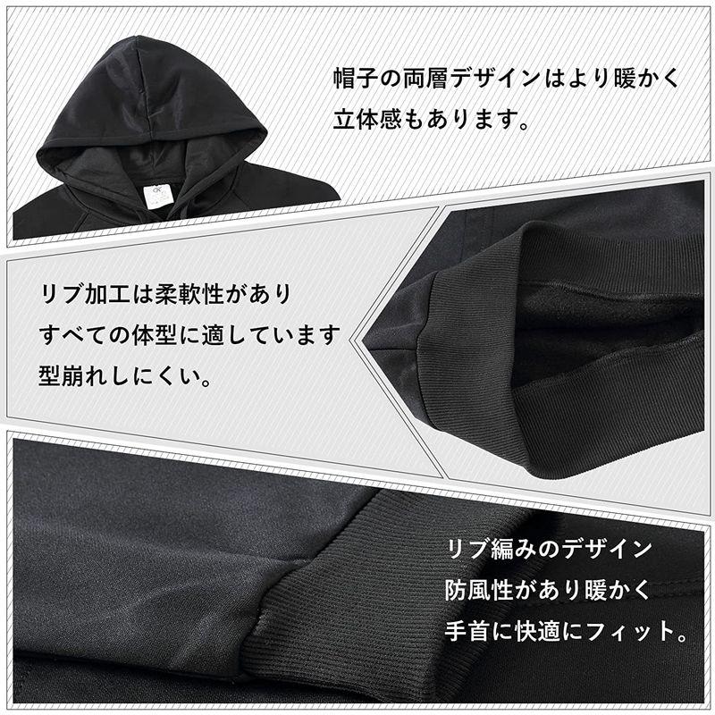 値下げ】 パーカー メンズ 厚手トレーナー 秋冬 長袖 大きいサイズ スウェット フード付き カジュアル 裏起毛 無地 おしゃれ ヨガウエア 