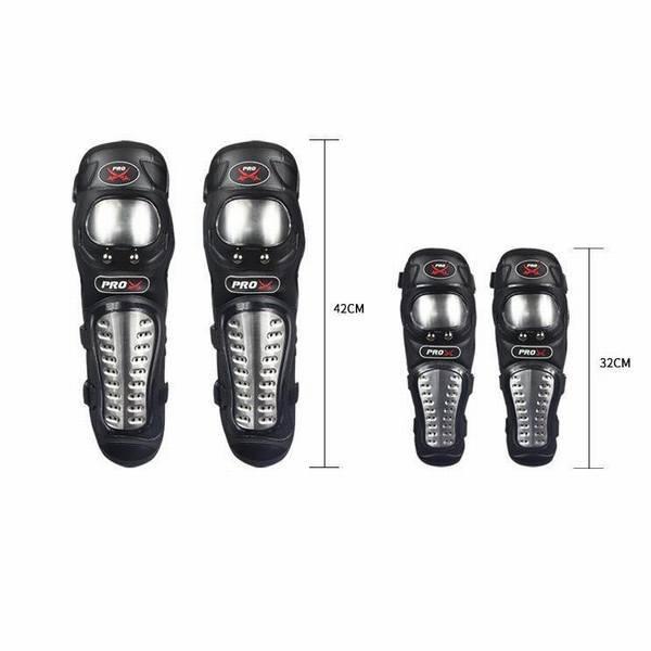 福袋 膝プロテクター 肘プロテクター バイク 自転車 アームガード 膝 当て ニーパッド 4点セット 耐衝撃性 スポーツ 保護用具 軽量 バイク用 Tronadores Com