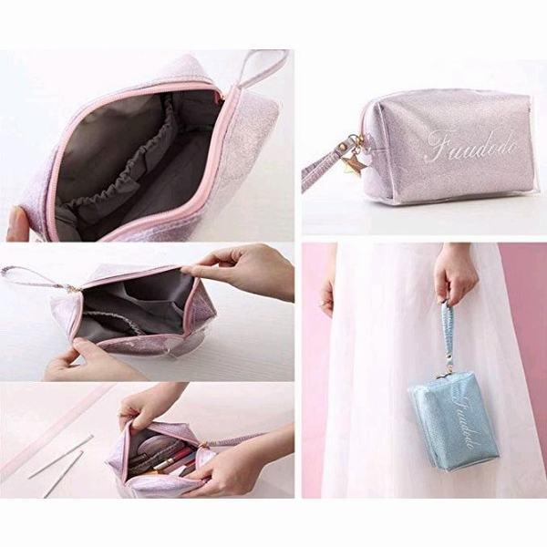 高価値 かわいい キラキラ コスメポーチ 化粧ポーチ Ya 軽量 旅行小物ポーチ 出張 防水 軽量 かわいい キラキラ コスメポーチ 化粧ポーチ Ya メイク道具 Backofficescandinavia Se