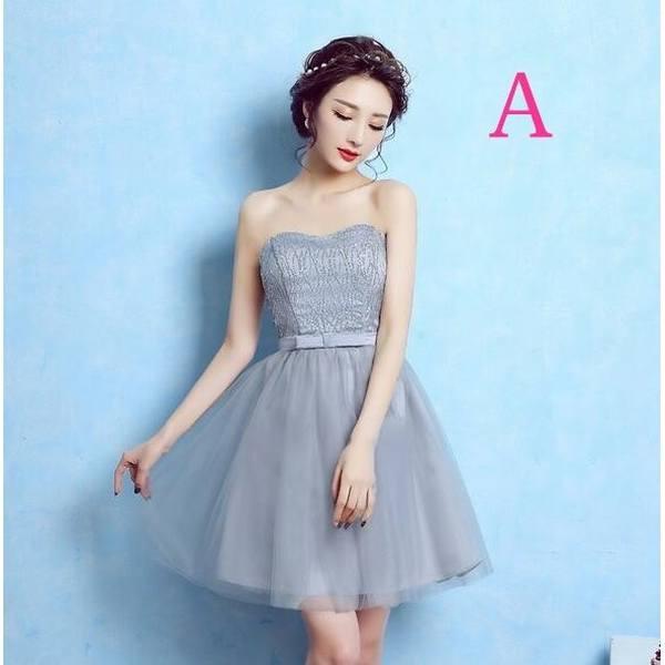 ウェディングドレス ミニドレス ドレススカート ドレス ワンピ ワンピース パーティードレス セール特価品 披露宴 演奏会 結婚式 ブライズメイド 花嫁 二次会