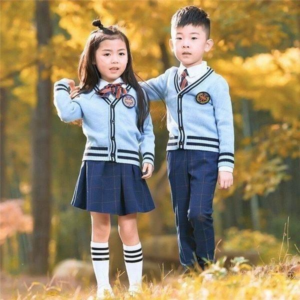 子供フォーマル 5点セット カーディガン シャツ スカート ズボン 蝶結びタイ バッジ発表会入学式 フォーマルスーツ 女の子 男の子 誕生日 入園式卒園 式 T ポイント5倍