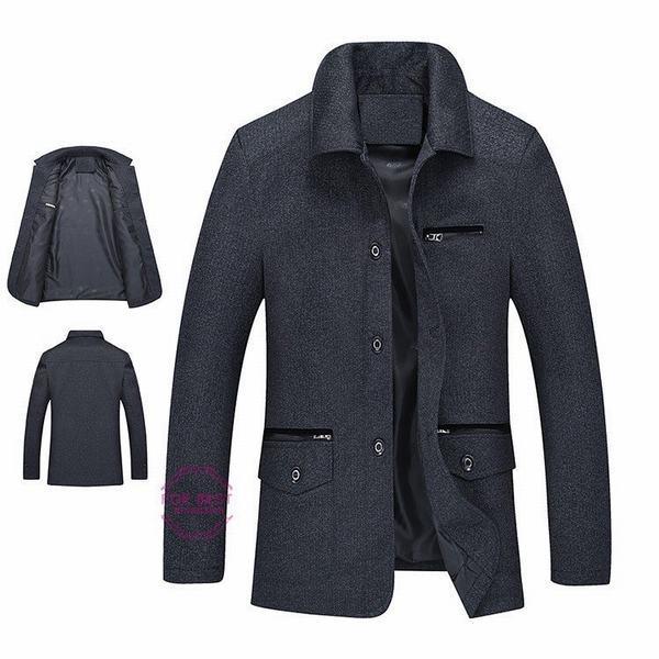 ジャケット メンズ ビジネス ミリタリージャケット ビジネスコート 無地 ポケット 40代50代60代 防寒 防風 秋冬 Sale 96 Off